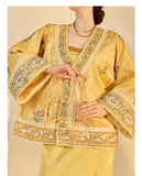 Annie Fascinating Embroidery Qipao Cheongsam Coat