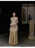 Astrid Found Bliss Qipao Cheongsam Two Piece