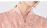 Pleated Peyton Appealing Qipao Cheongsam Top