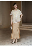 Gwendolyn Spectacular Embroidery Qipao Cheongsam Two Piece