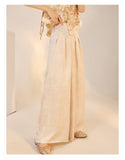 Makayla Dazzling Embroidery Qipao Cheongsam Three Piece