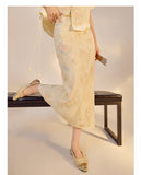 Samara Amazing Embroidery Qipao Cheongsam Two Piece