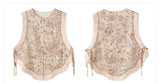 Makayla Dazzling Embroidery Qipao Cheongsam Three Piece