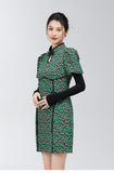 Lina Velvet Blossom Qipao Cheongsam