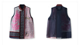 Silk Izabella Bloom Ready Embroidery Qipao Cheongsam Vest Top
