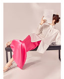 Talia Blooming Embroidery Qipao Cheongsam Three Piece