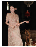 Una Moonlit Grace Qipao Cheongsam Two Piece