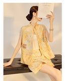 Zinnia Found Bliss Embroidery Qipao Cheongsam Two Piece