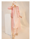 Ranunculus Found Bliss Embroidery Qipao Cheongsam Two Piece