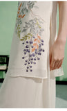 Callie Cute Embroidery Qipao Cheongsam Top