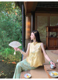 Kinley Lovely Embroidery Qipao Cheongsam Top