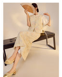 Samara Amazing Embroidery Qipao Cheongsam Two Piece