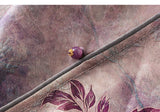 Moonbeam Soft Mist Purple Jacquard Cheongsam Top