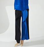 Vintage Mori Elastic Waist Wide Leg Pants