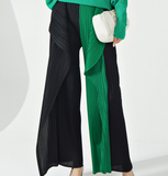 Vintage Mori Elastic Waist Wide Leg Pants