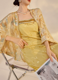 Annie Fascinating Embroidery Qipao Cheongsam Suit