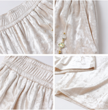 Emmaline Shining Qipao Cheongsam Pants