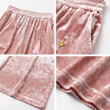 Emmaline Shining Qipao Cheongsam Pants