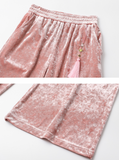 Emmaline Shining Qipao Cheongsam Pants