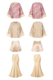 Romina Crystalline Jacket Embroidered 2-Piece Cheongsam Qipao