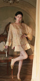 Romina Crystalline Jacket Embroidered 2-Piece Cheongsam Qipao