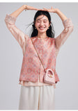 Silk Raegan Grand Qipao Cheongsam Vest Top