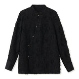 Winona Lace Jacquard Cheongsam Shirt