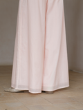 Diadem Camellia Pink Ramie Cheongsam Pants