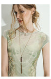 Olive Spectacular Qipao Cheongsam Two Piece