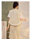 Samara Amazing Embroidery Qipao Cheongsam Two Piece