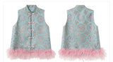 Alayah Festive Qipao Cheongsam Vest Top