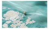 Marley Elegant Embroidery Qipao Cheongsam Two Piece