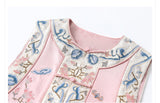 Olga Pearl Whisper Embroidery Qipao Cheongsam Vest Coat
