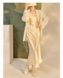 Zara Silk Charm Embroidery Qipao Cheongsam Top