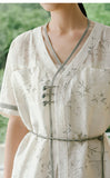 Journee Spectacular Qipao Cheongsam Top