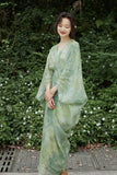 Gracelynn Good-Looking Qipao Cheongsam Two Piece