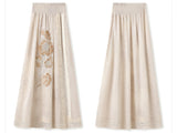 Michelle Captivating Embroidery Qipao Cheongsam Two Piece