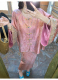 Allie Luxe Mood Qipao Cheongsam Three Piece