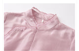 Silk Gomphrena Gorgeous Qipao Cheongsam Top