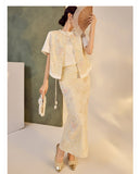 Samara Amazing Embroidery Qipao Cheongsam Two Piece