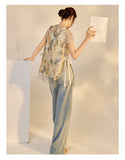 Nina Cute Qipao Cheongsam Vest Top