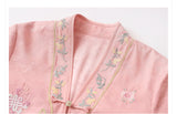 Ranunculus Found Bliss Embroidery Qipao Cheongsam Two Piece