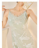 Elsa Silken Bloom Qipao Cheongsam Two Piece