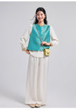 Silk Jocelyn Good-Looking Qipao Cheongsam Vest Top