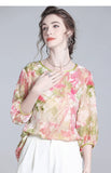 Silk Naomi Delightful Qipao Cheongsam Top