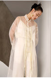 Silk Dakota Amazing Embroidery Qipao Cheongsam Coat