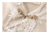 Mckenna Glamorous Embroidery Qipao Cheongsam Two Piece