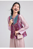 Silk Julianna Glamorous Qipao Cheongsam Vest Top