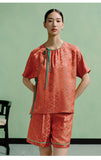 Silk Sienna Charming Qipao Cheongsam Top