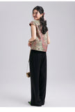 Silk Camilla Graceful Qipao Cheongsam Top